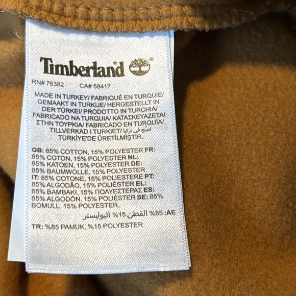 Timberland Men’s Large Tree Logo Crew neck Sweatshirt - Picture 7 of 8